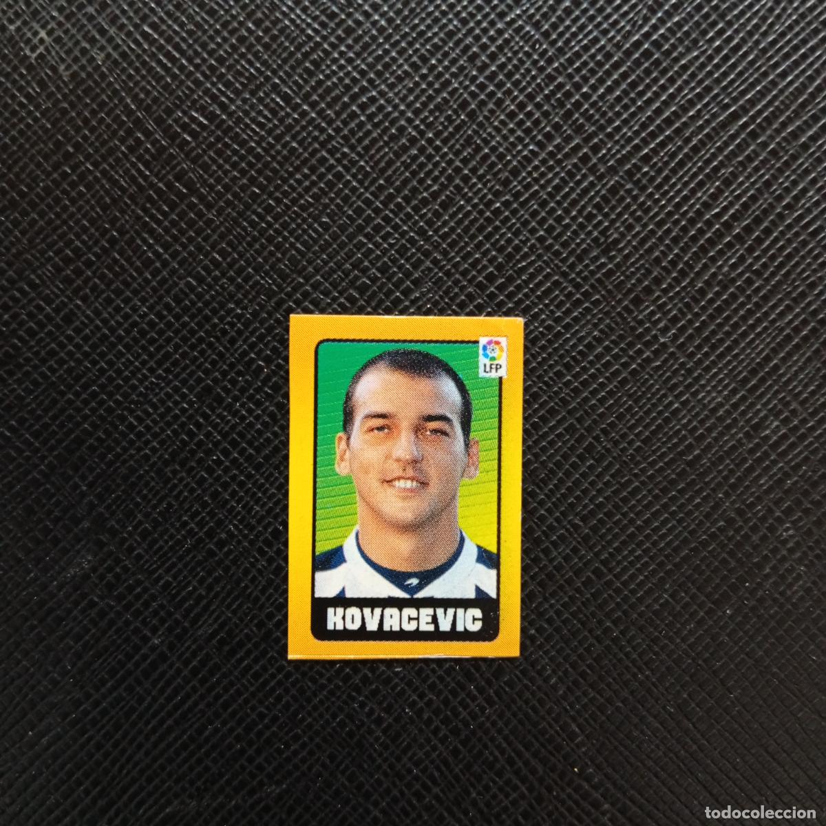 Cromos de Futebol: 239 KOVACEVIC REAL SOCIEDAD CHICLE LIGA CRACKS 2004 CROMO 04 - SIN PEGAR - A129 PG451