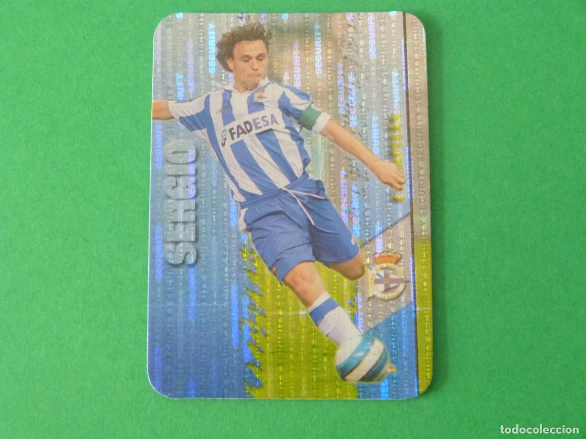 Cromos de Futebol: TRADING CARD FUTBOL SERGIO DEPORTIVO LA CORU&Ntilde;A SECURITY N 349 FICHAS LIGA MUNDICROMO 2007-2008/07-08