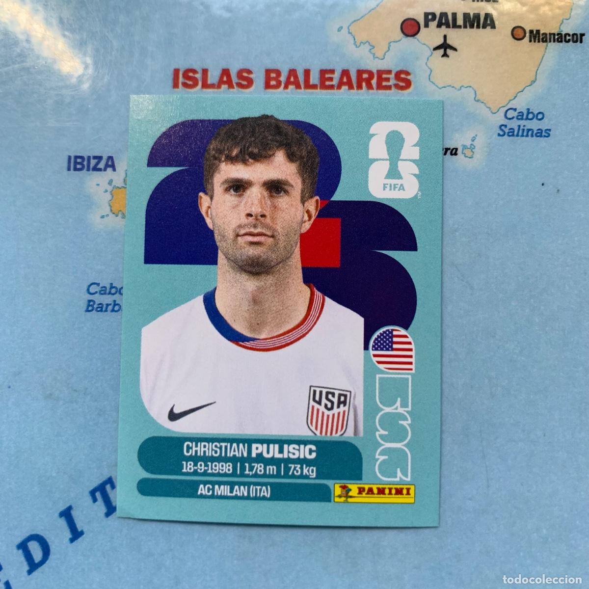 Cromos de Futebol: Estados Unidos n&uacute;mero 16 cromo panini Mundial Fifa World Cup 2026