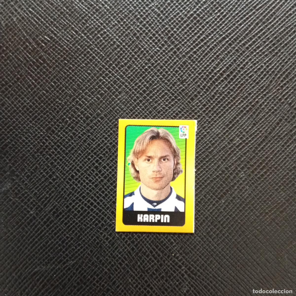 Cromos de Futebol: 234 KARPIN REAL SOCIEDAD CHICLE LIGA CRACKS 2004 CROMO 04 - SIN PEGAR - A129 PG469
