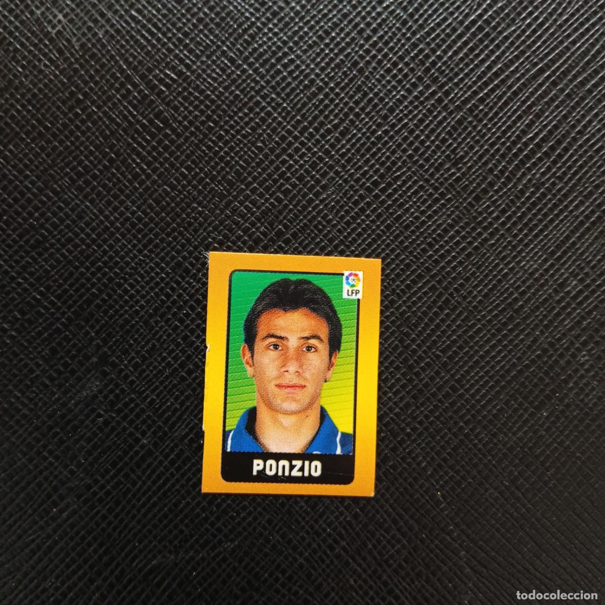 Cromos de F&uacute;tbol: 292 PONZIO ZARAGOZA CHICLE LIGA CRACKS 2004 CROMO 04 - SIN PEGAR - A129 PG514