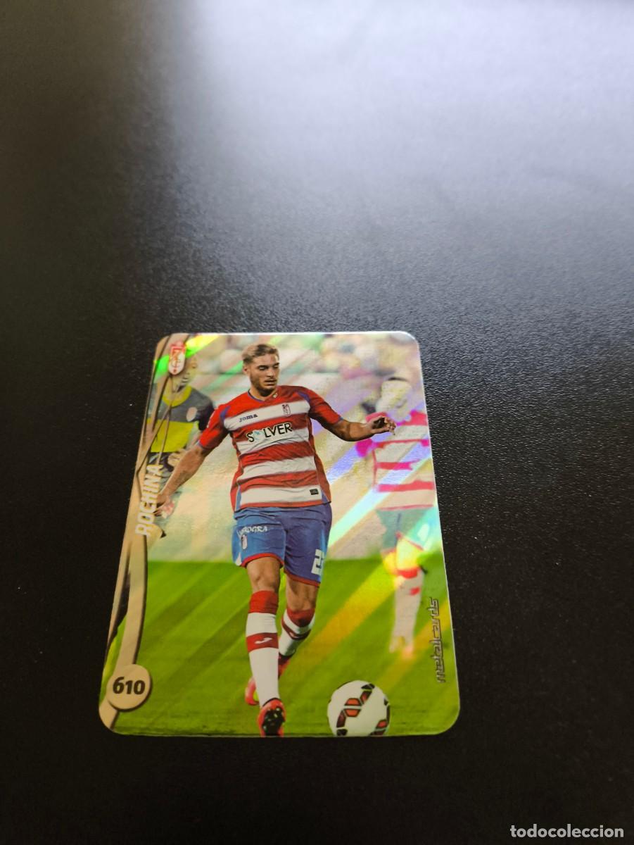 Cromos de F&uacute;tbol: 610 ROCHINA GRANADA BRILLO RAYAS PLATA MUNDICROMO LIGA 2014 2015 14 15 NO PANINI ESTE