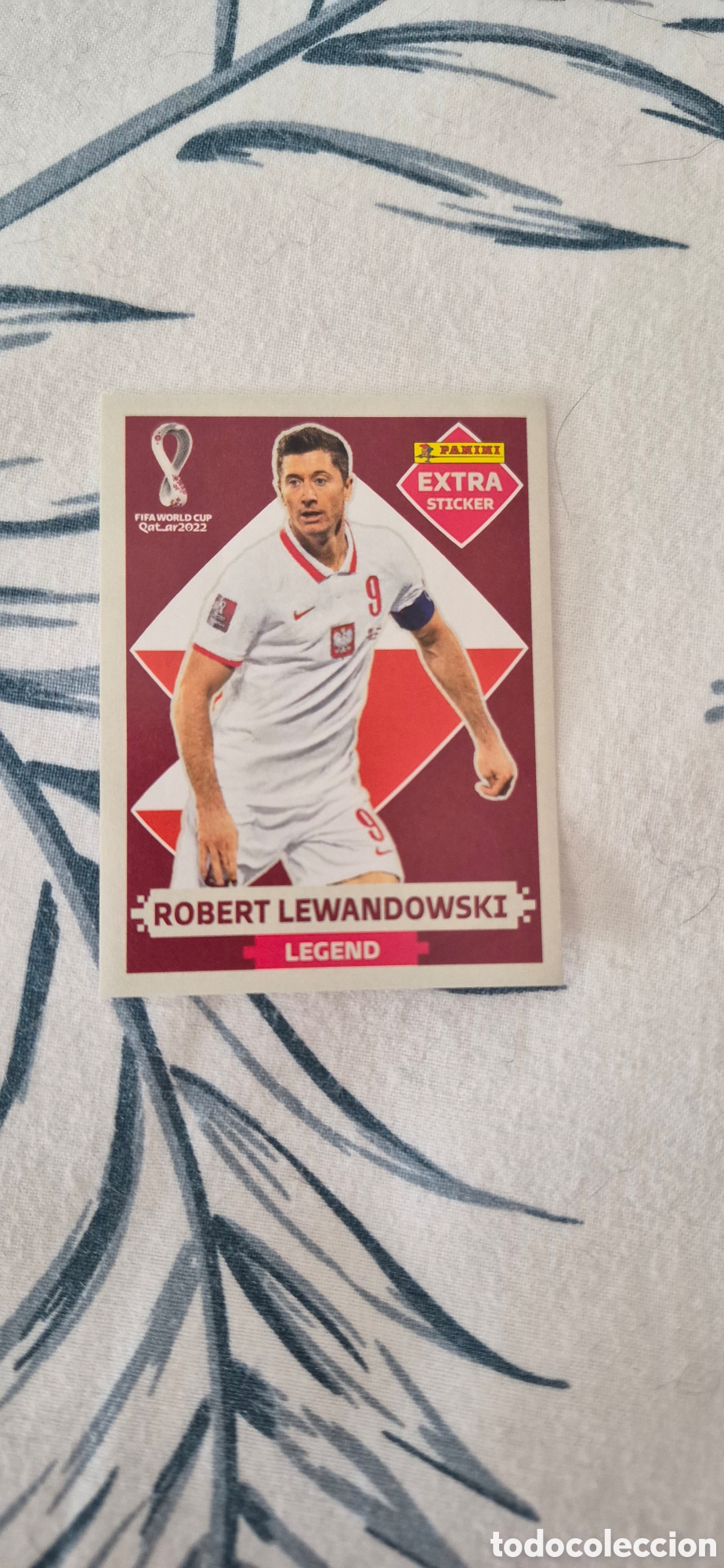 Cromos de F&uacute;tbol: CROMO LEWANDOWSKI EXTRA QATAR