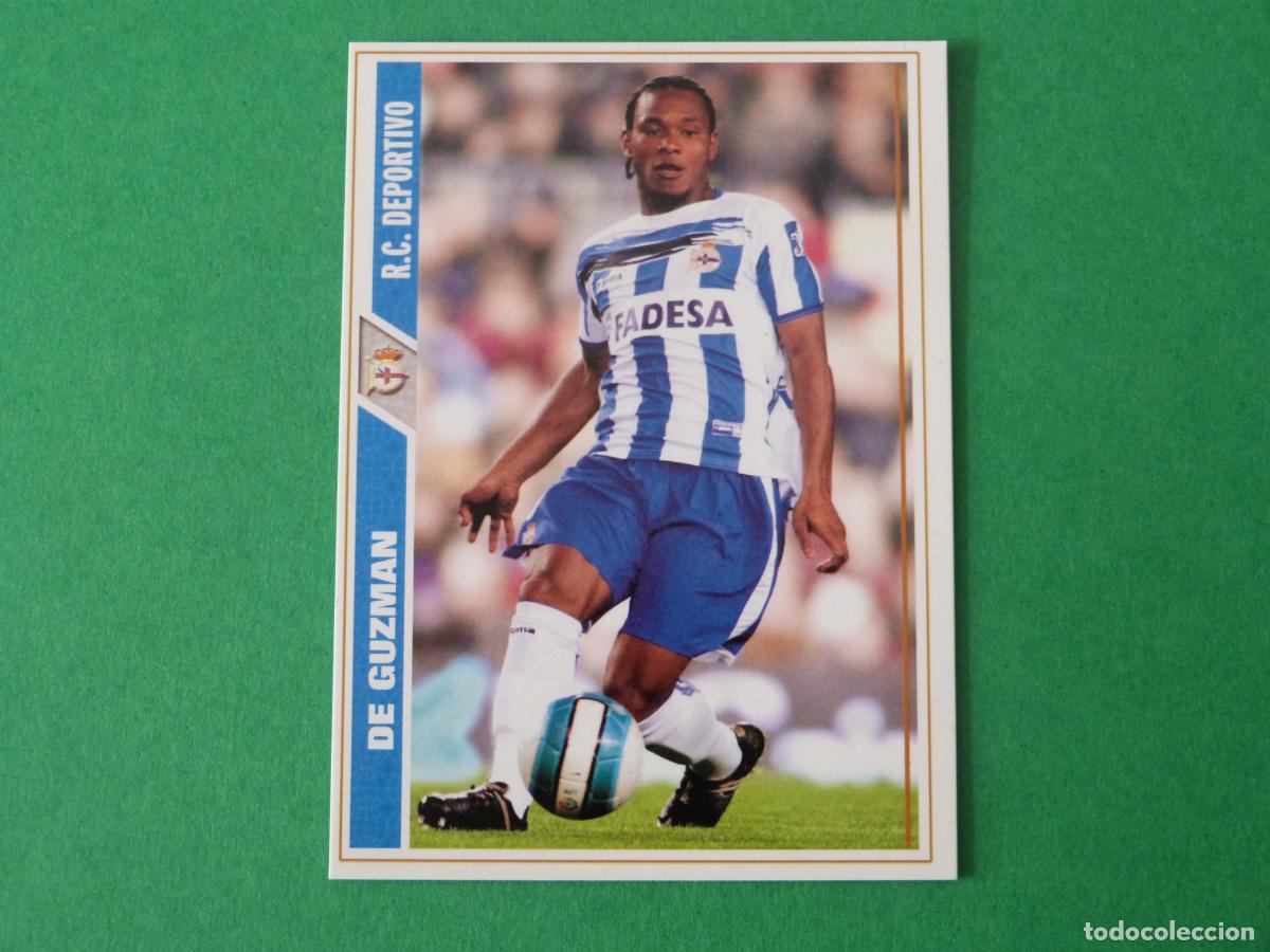 Figurine di Calcio: TRADING CARD FUTBOL DE GUZMAN DEPORTIVO LA CORU&Ntilde;A N&ordm; 339 FICHAS LIGA MUNDICROMO 2007-2008/07-08