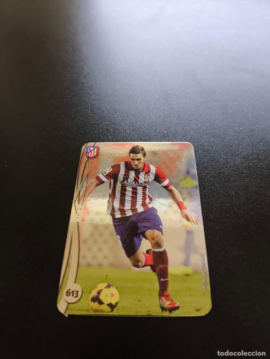 Figurine di Calcio: 613 KOKE ATLETICO DE MADRID BRILLO LISO PLATA MUNDICROMO LIGA 2014 2015 14 15 NO PANINI ESTE