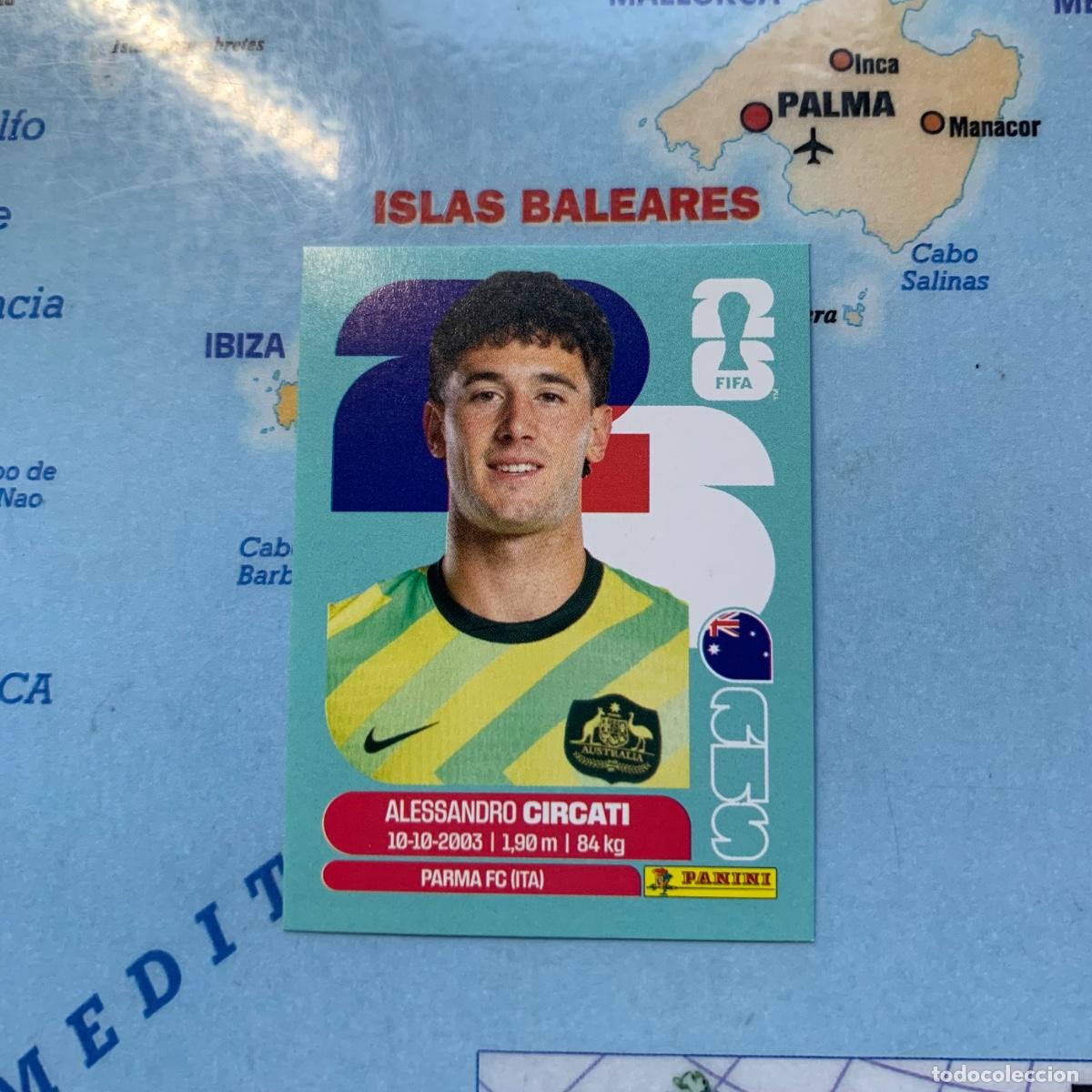 Figurine di Calcio: Australia n&uacute;mero 5 cromo panini Mundial Fifa World Cup 2026