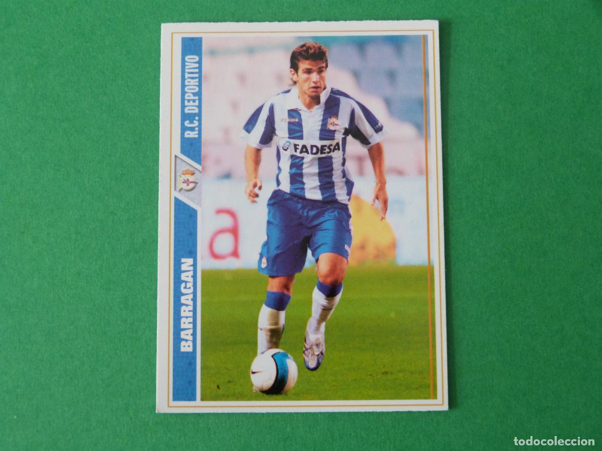 Cromos de F&uacute;tbol: TRADING CARD FUTBOL BARRAGAN DEPORTIVO LA CORU&Ntilde;A N&ordm; 332 FICHAS LIGA MUNDICROMO 2007-2008/07-08
