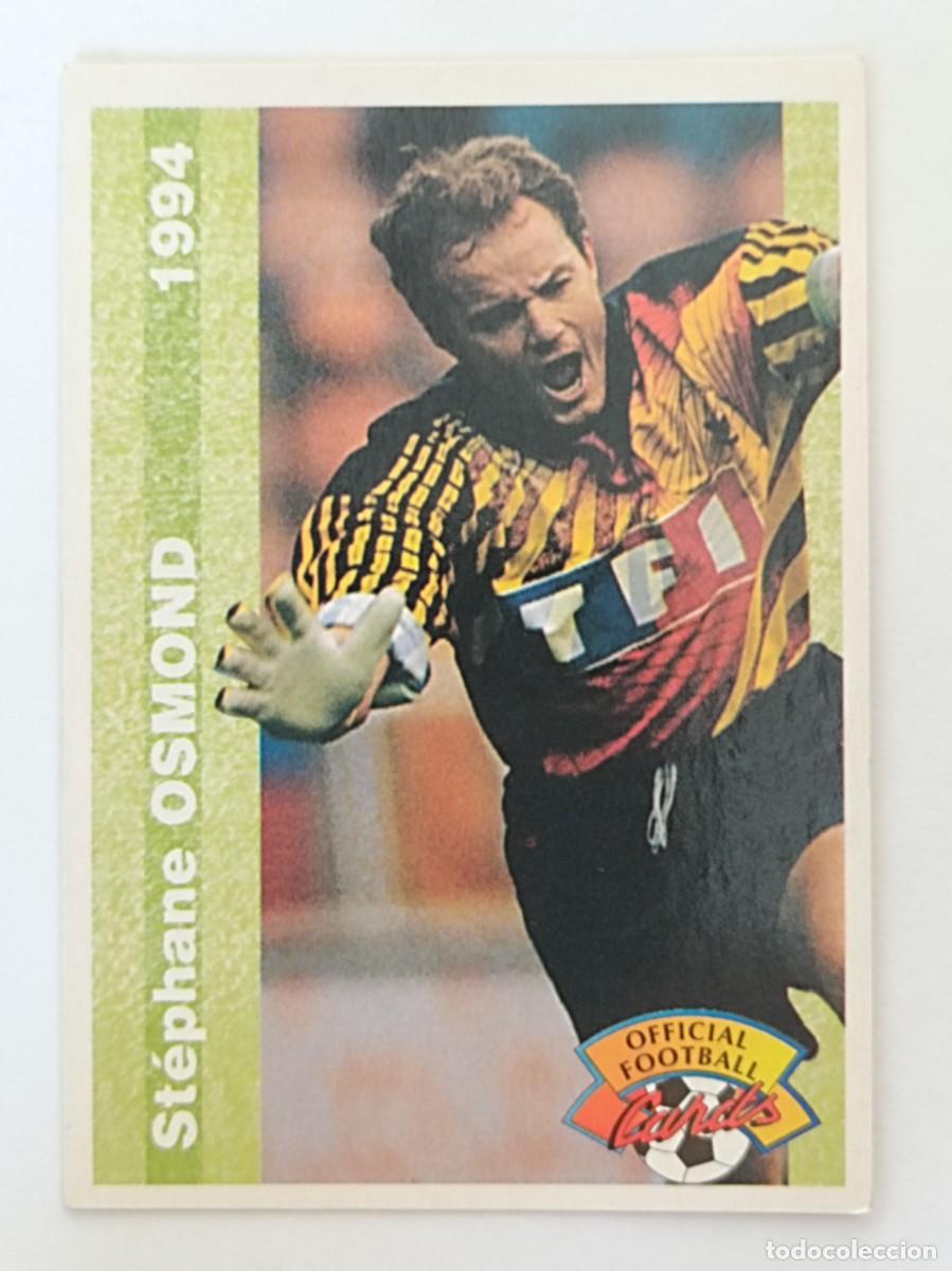 Figurine di Calcio: #44 STEPHANE OSMOND (LAVAL) FOOTBALL CARD 1993/1994 PANINI
