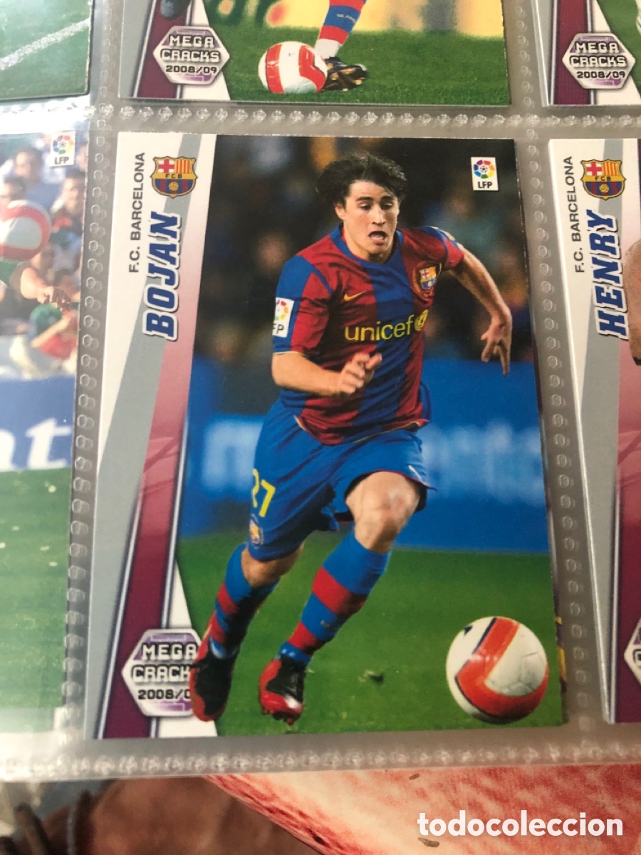 Cromos de F&uacute;tbol: Megacracks 2008 2009 bojan 71 Barcelona