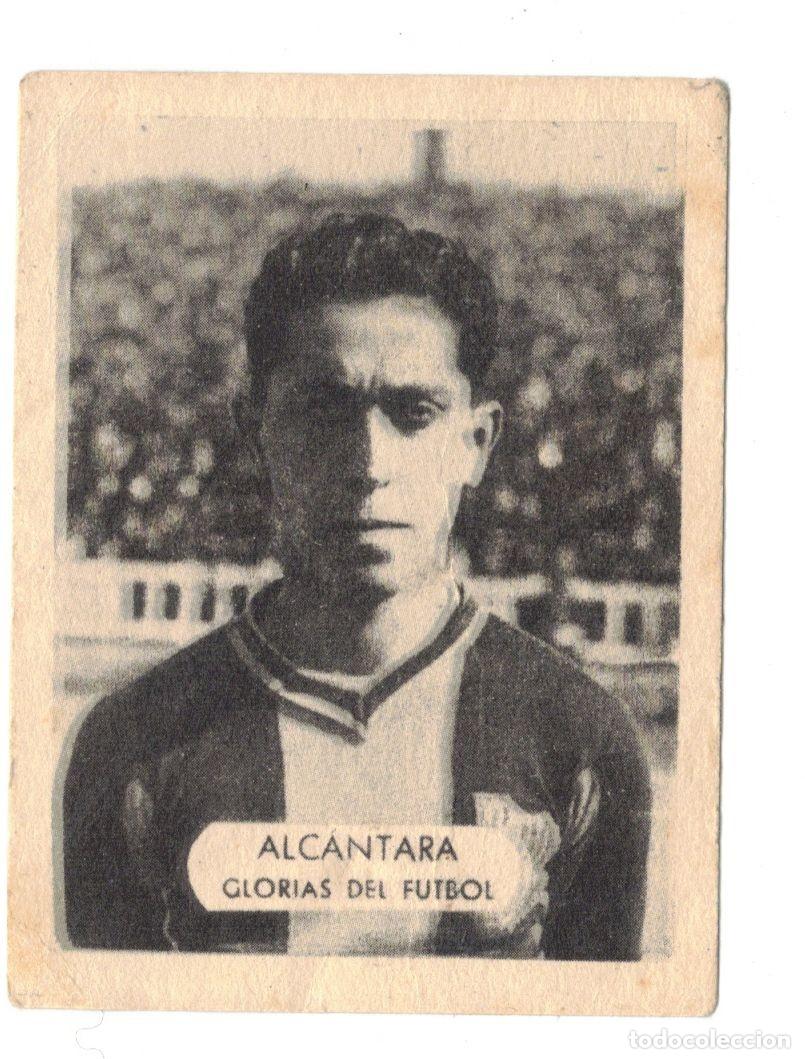 Cartes &agrave; collectionner de Football: Alc&aacute;ntara. Del &aacute;lbum Campeonatos nacionales de f&uacute;tbol 1950/1951