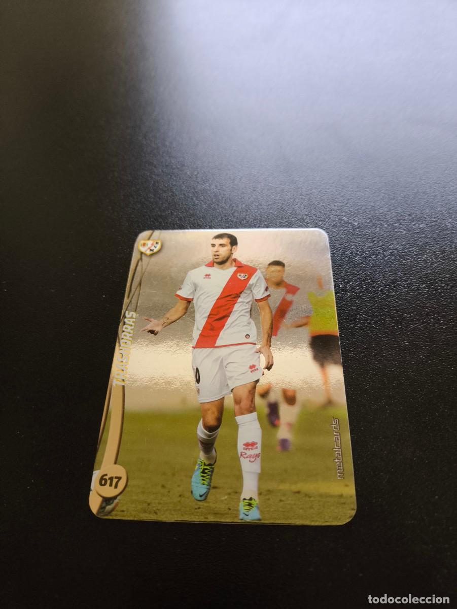 Cartes &agrave; collectionner de Football: 617 TRASHORRAS RAYO VALLECANO BRILLO LISO PLATA MUNDICROMO LIGA 2014 2015 14 15 NO PANINI ESTE