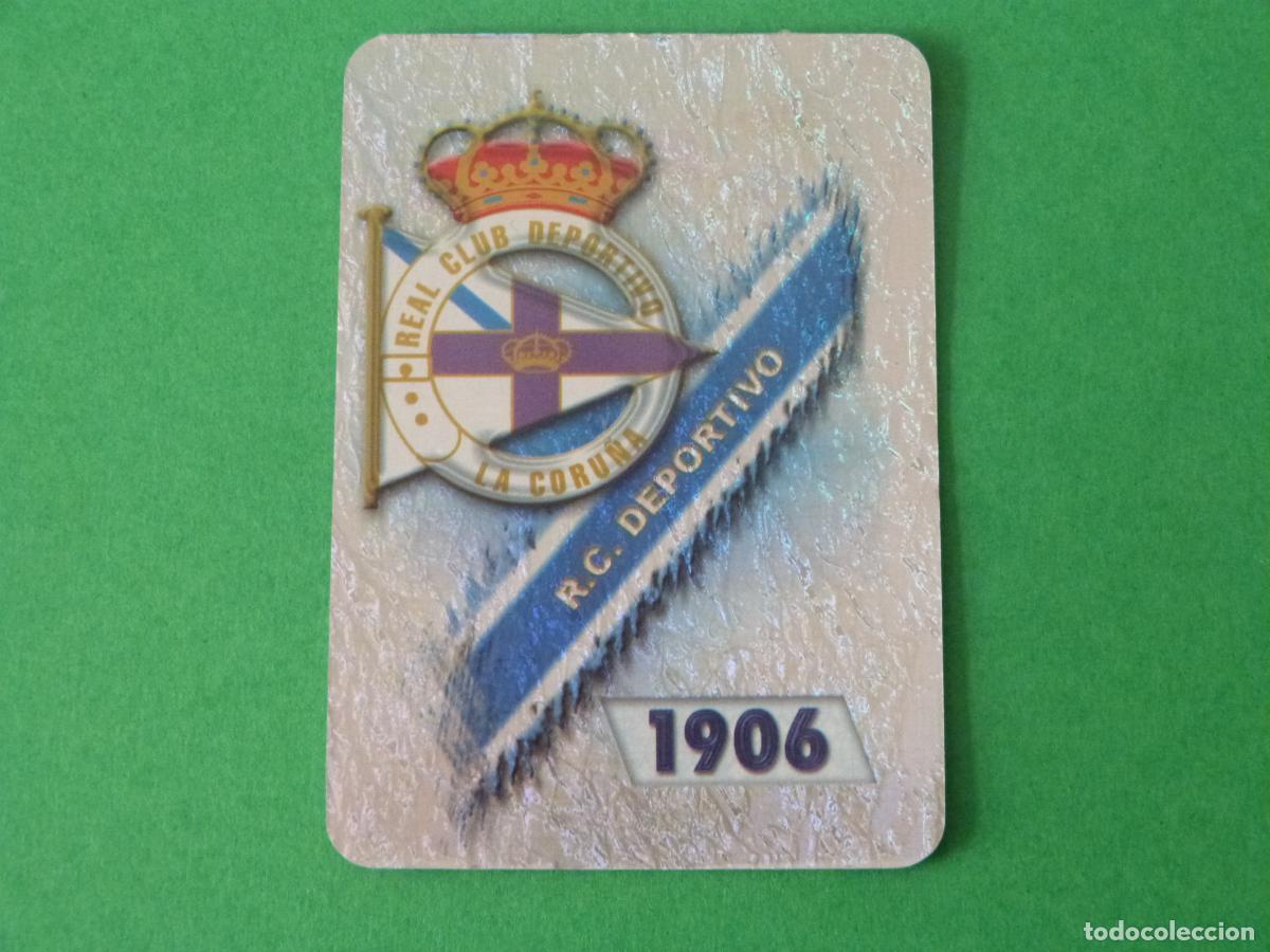 Cartes &agrave; collectionner de Football: TRADING CARD FUTBOL ESCUDO DEPORTIVO LA CORU&Ntilde;A N&ordm; 325 FICHAS LIGA MUNDICROMO 2007-2008/07-08