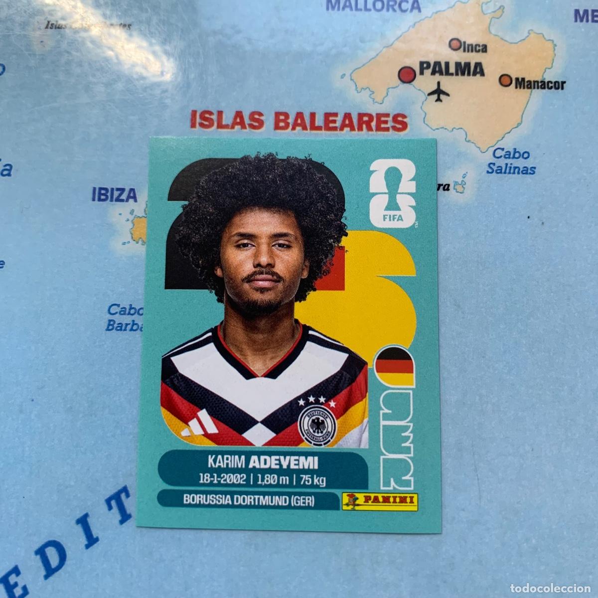Cromos de F&uacute;tbol: Alemania n&uacute;mero 19 cromo panini Mundial Fifa World Cup 2026