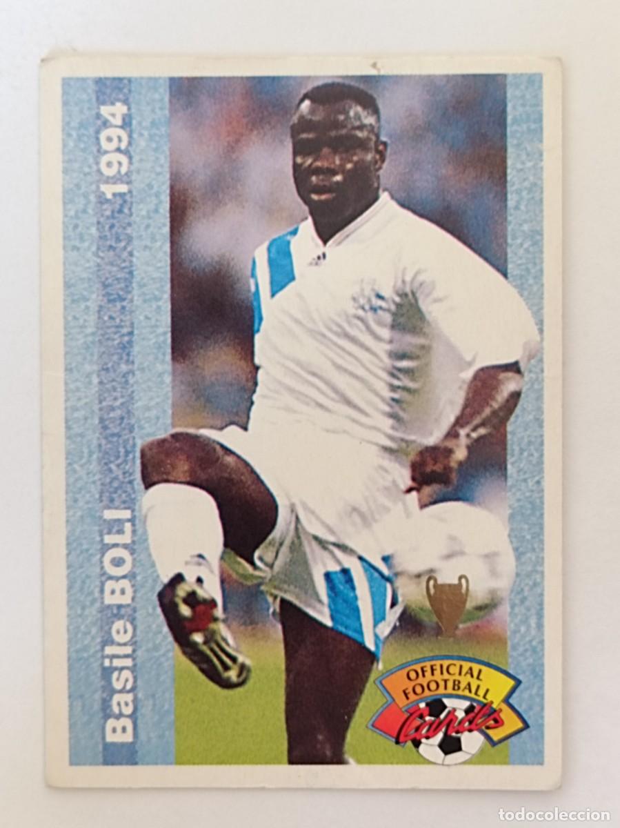Cromos de F&uacute;tbol: #52 BASILE BOLI (OLYMPIQUE MARSELLA) FOOTBALL CARD 1993/1994 PANINI
