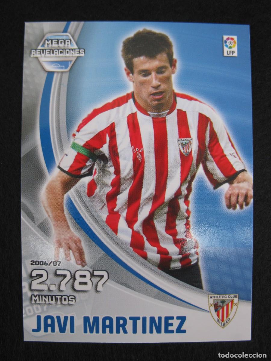 Cromos de F&uacute;tbol: JAVI MARTINEZ (ATHLETIC CLUB) - N&ordm; 400 - MEGAREVELACIONES - MEGACRACKS 2007-2008 - PANINI - 07-08.