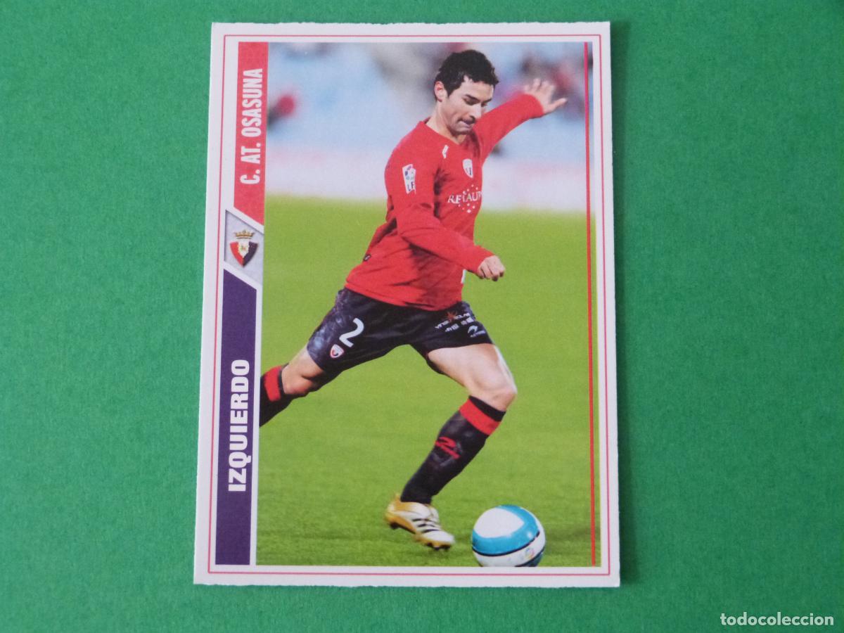 Cromos de F&uacute;tbol: TRADING CARD FUTBOL IZQUIERDO AT. OSASUNA N&ordm; 364 FICHAS LIGA MUNDICROMO 2007-2008/07-08