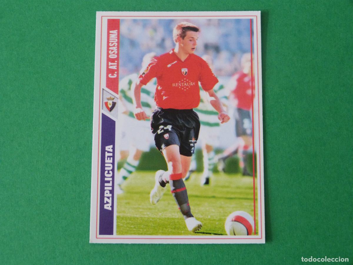 Cromos de F&uacute;tbol: TRADING CARD FUTBOL AZPILICUETA AT. OSASUNA ROOKIE N&ordm; 362 FICHAS LIGA MUNDICROMO 2007-2008/07-08