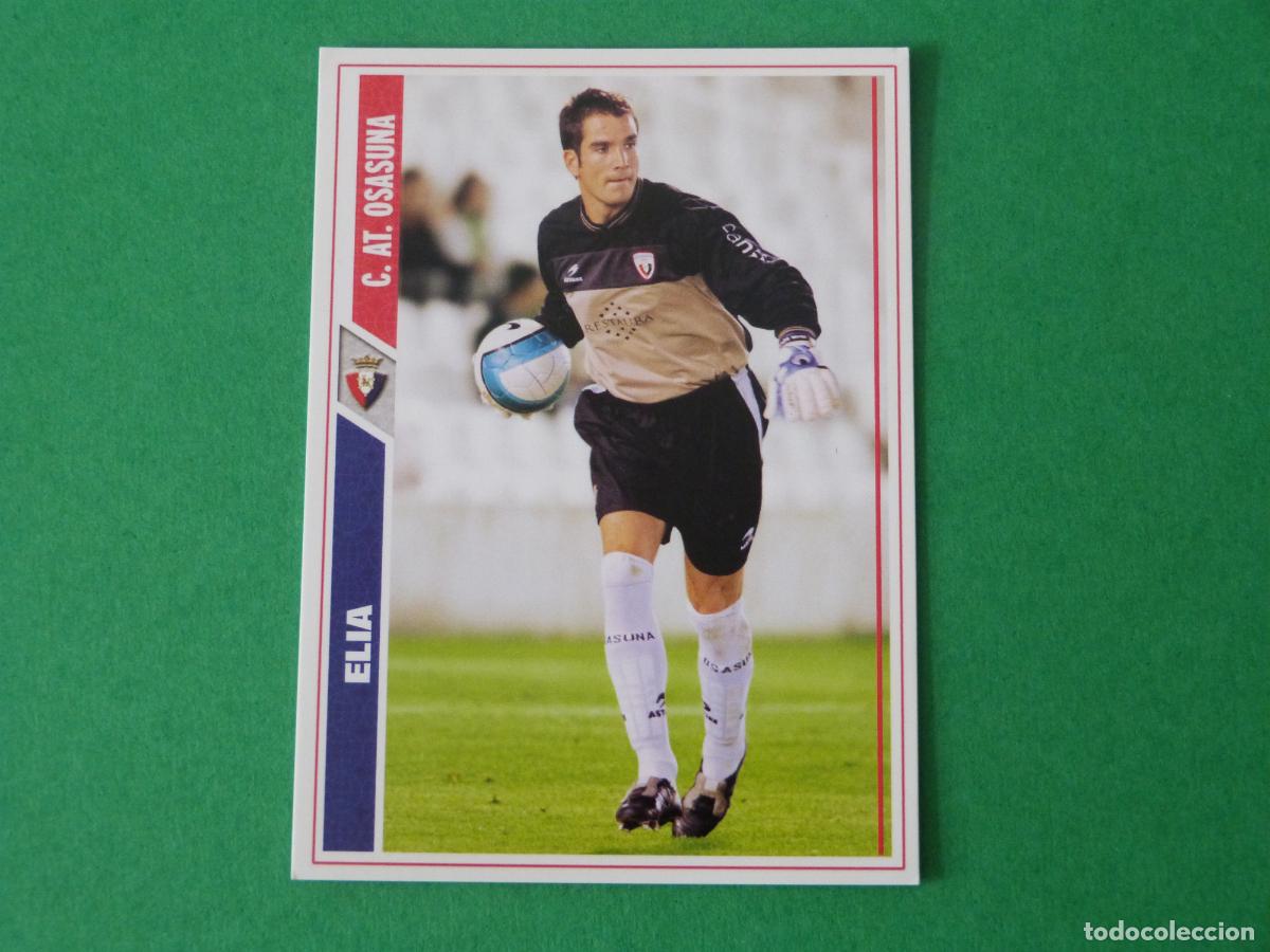 Cromos de F&uacute;tbol: TRADING CARD FUTBOL ELIA AT. OSASUNA N&ordm; 357 FICHAS LIGA MUNDICROMO 2007-2008/07-08