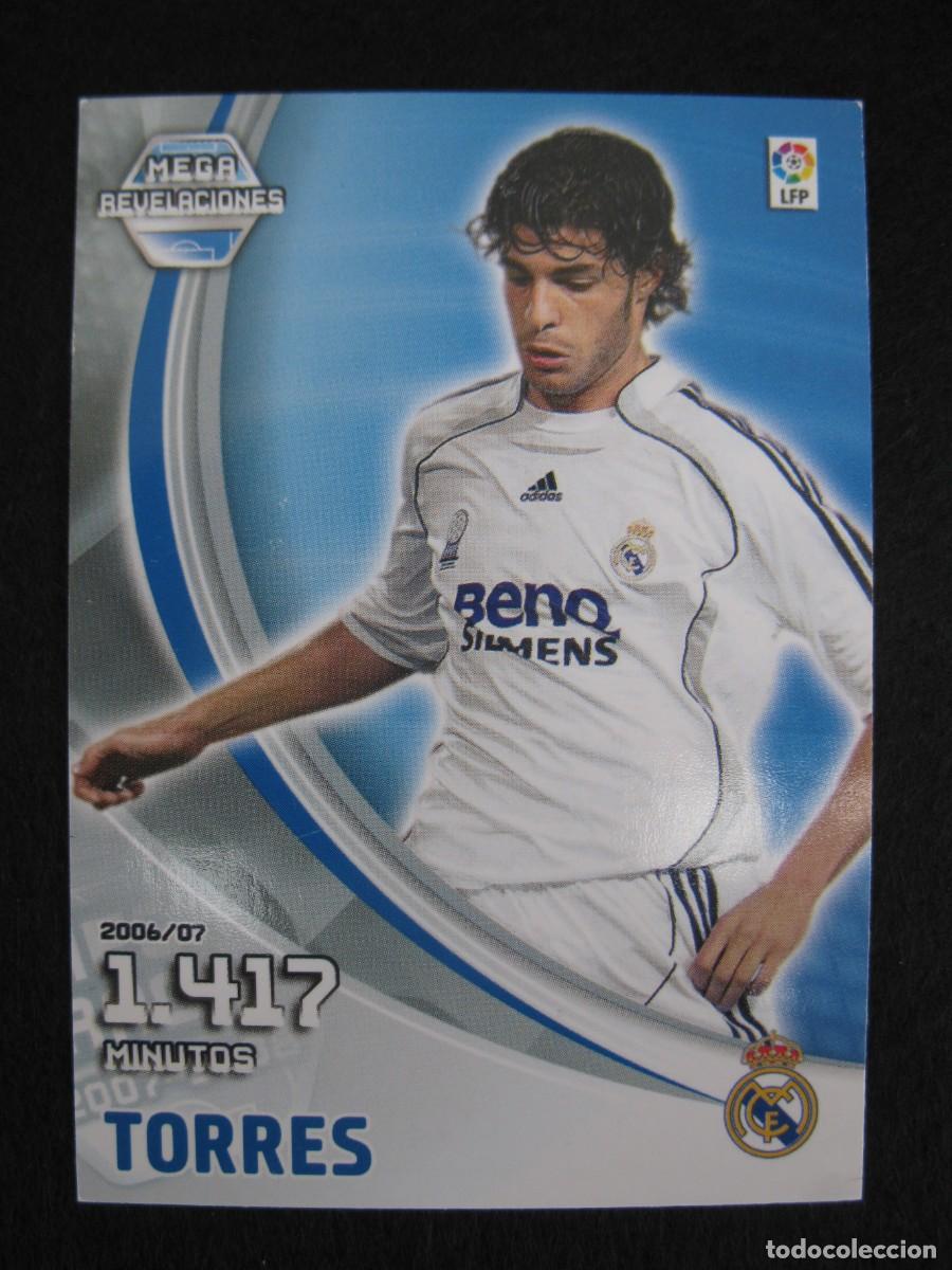 Cromos de F&uacute;tbol: TORRES (R. MADRID) - N&ordm; 402 - MEGAREVELACIONES - MEGACRACKS 2007-2008 - PANINI - 07-08.