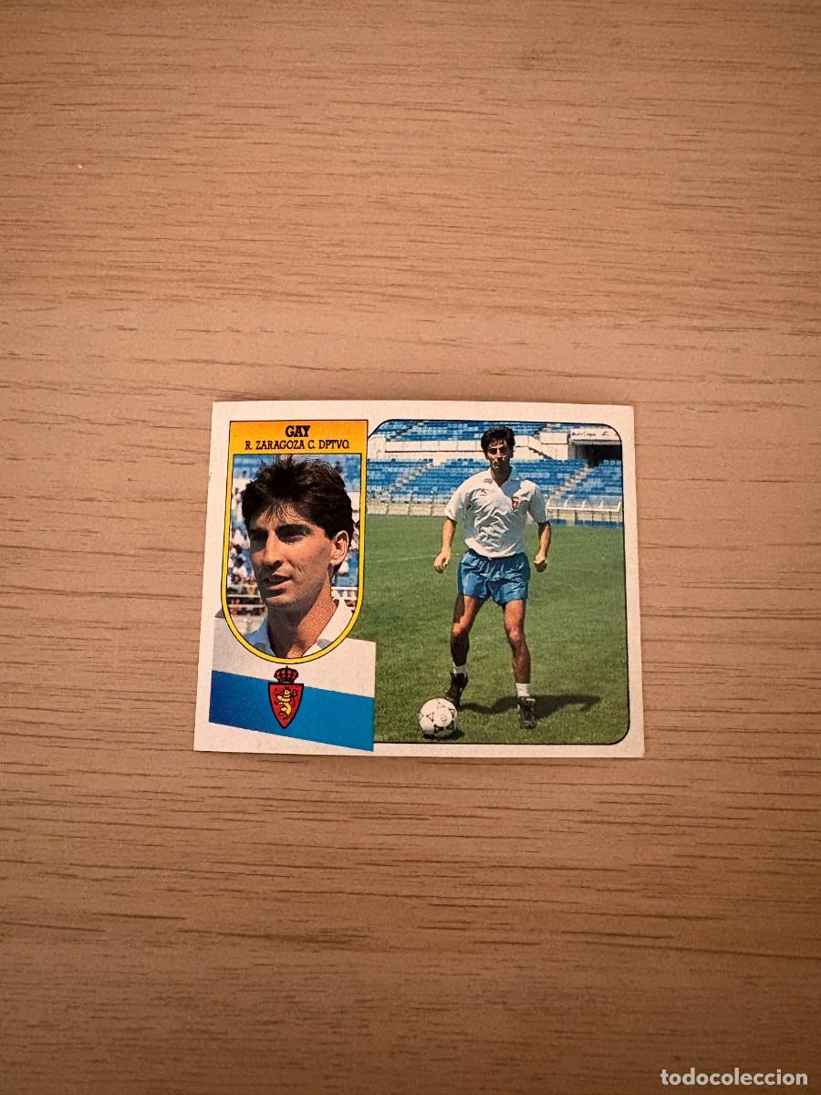 Football Stickers: GAY FICHAJE 29 CROMO LIGA ESTE 91 92 1991 1992 ULTIMOS FICHAJES DIFICIL SIN PEGAR