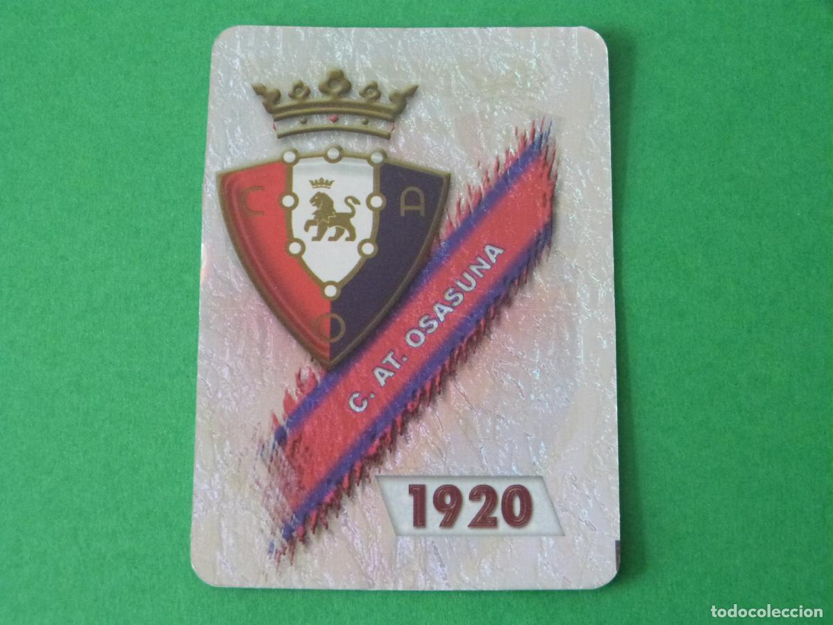 Cromos de F&uacute;tbol: TRADING CARD FUTBOL ESCUDO AT. OSASUNA N&ordm; 352 FICHAS LIGA MUNDICROMO 2007-2008/07-08