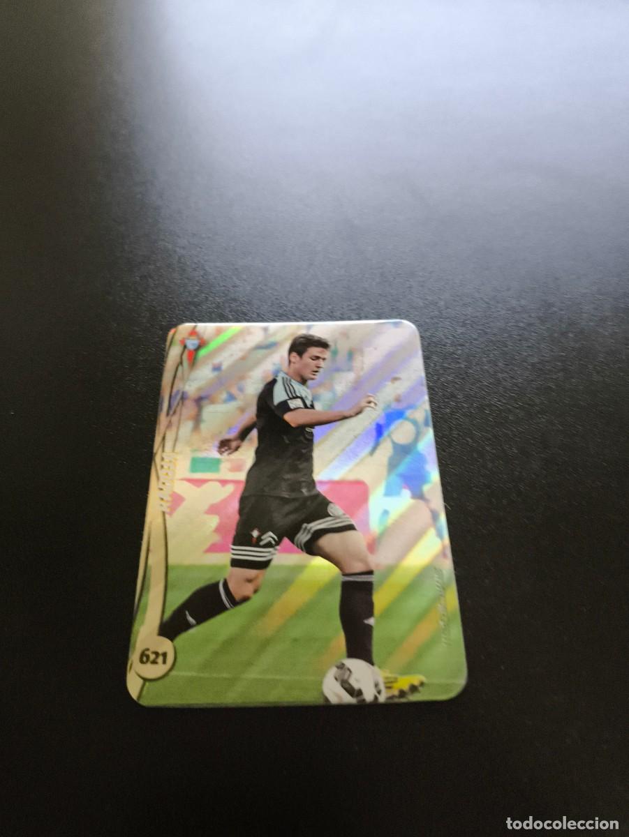 Cromos de F&uacute;tbol: 621 RADOJA CELTA BRILLO RAYAS PLATA MUNDICROMO LIGA 2014 2015 14 15 NO PANINI ESTE