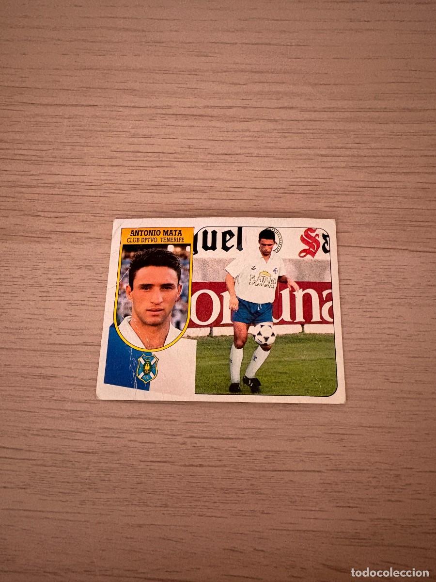 Football Stickers: ANTONIO MATA FICHAJE 36 CROMO LIGA ESTE 91 92 1991 1992 ULTIMOS FICHAJES DIFICIL SIN PEGAR