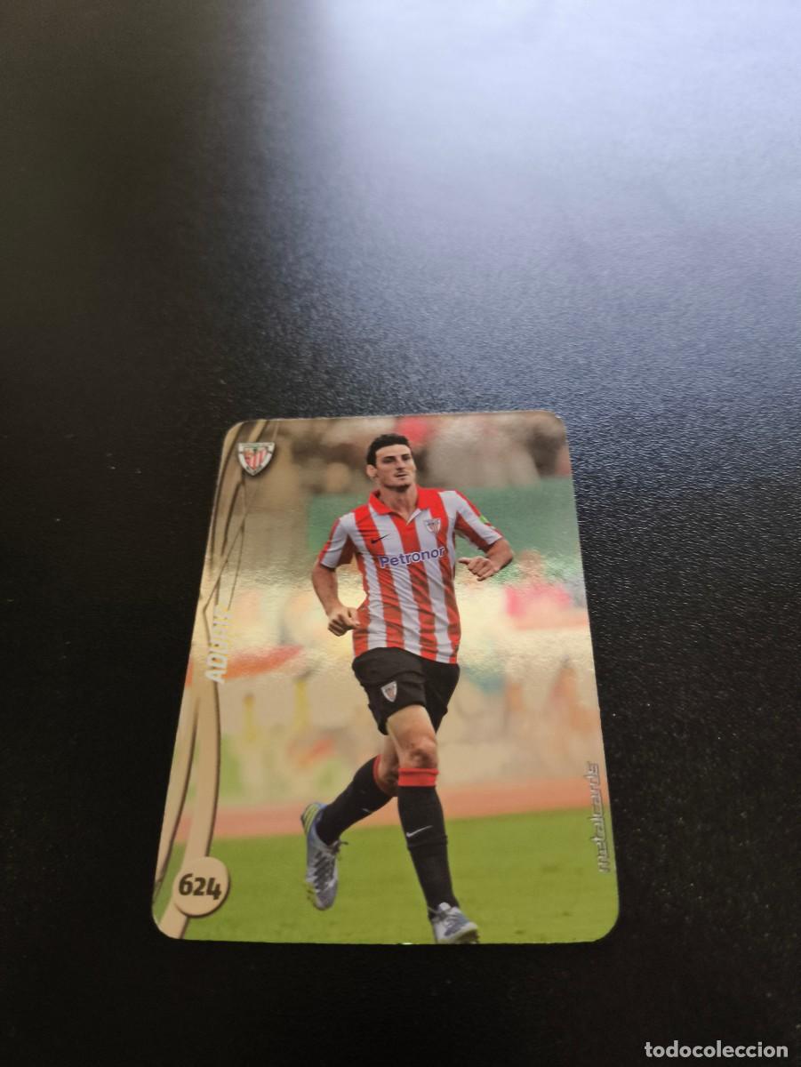 Cartes &agrave; collectionner de Football: 624 ADURIZ ATHLETIC DE BILBAO BRILLO LISO PLATA MUNDICROMO LIGA 2014 2015 14 15 NO PANINI ESTE