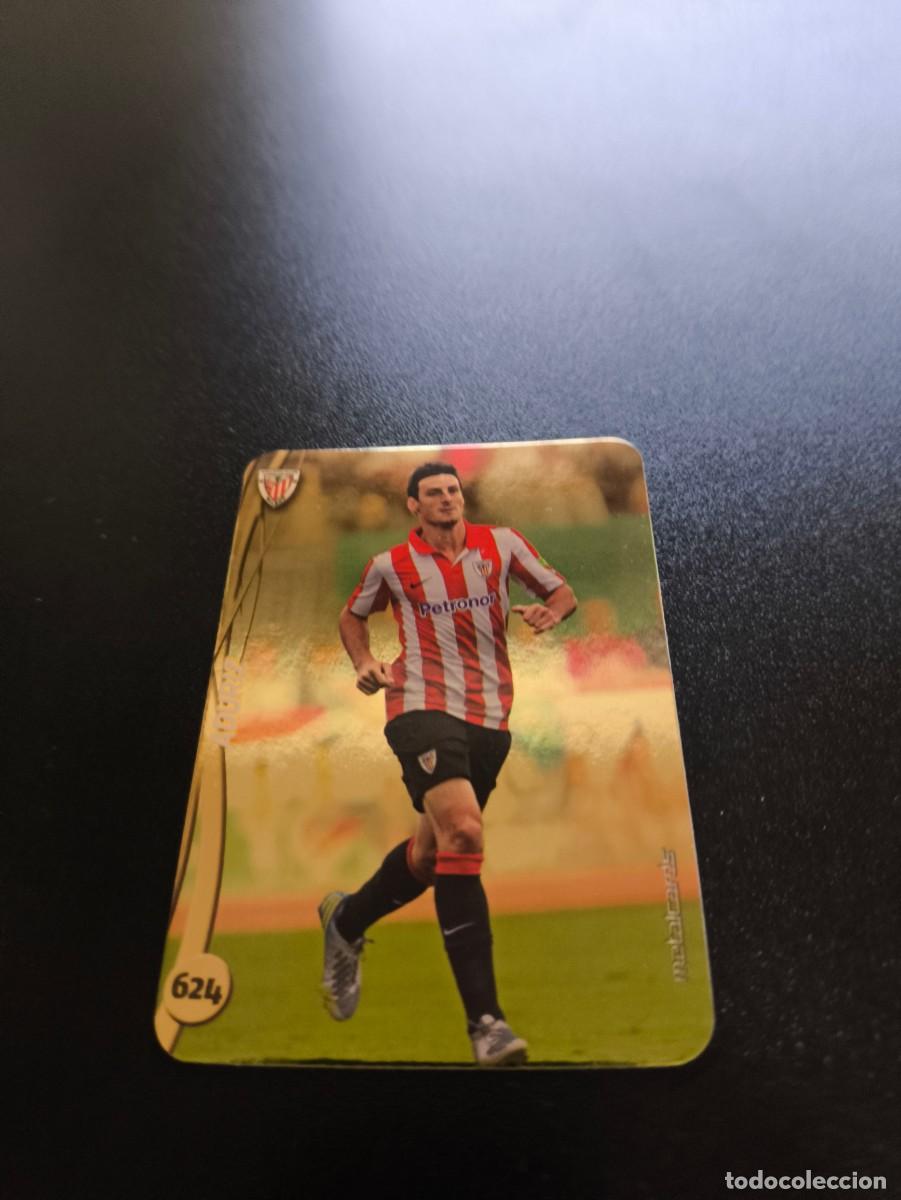 Cartes &agrave; collectionner de Football: 624 ADURIZ ATHLETIC DE BILBAO BRILLO LISO DORADO MUNDICROMO LIGA 2014 2015 14 15 NO PANINI ESTE