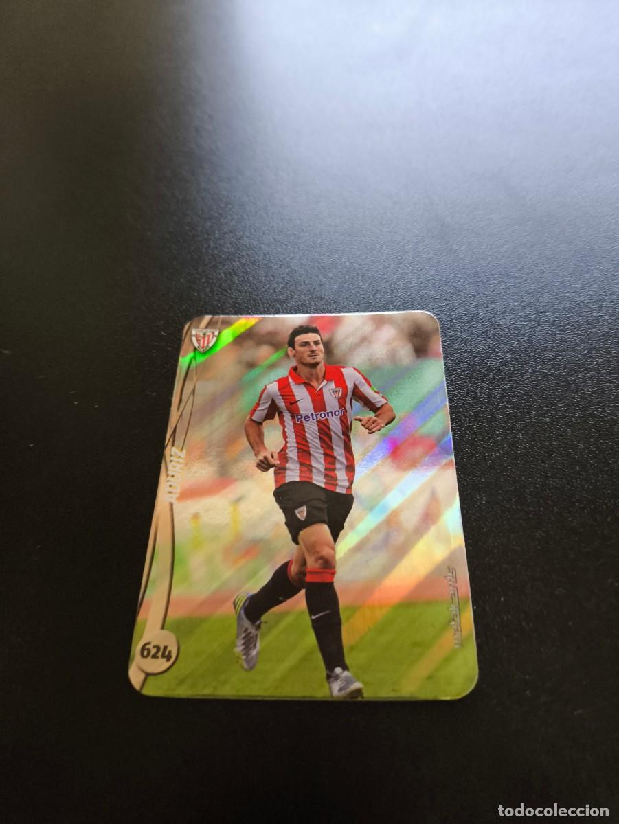 Cromos de F&uacute;tbol: 624 ADURIZ ATHLETIC DE BILBAO BRILLO RAYAS PLATA MUNDICROMO LIGA 2014 2015 14 15 NO PANINI ESTE