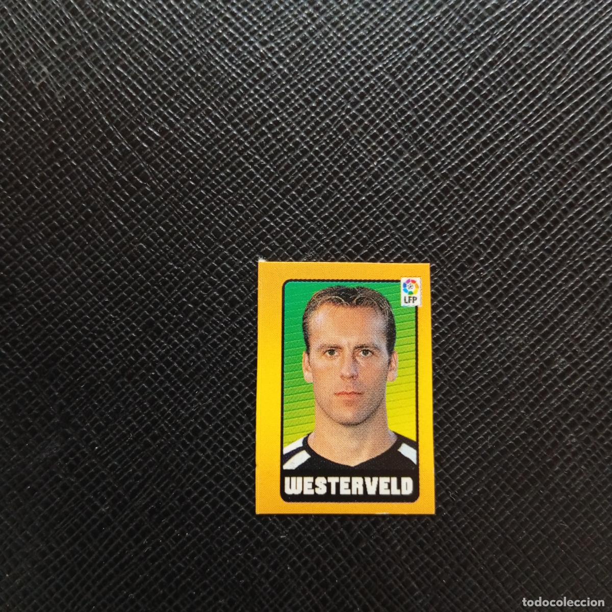 Cromos de F&uacute;tbol: 226 WESTERVELD REAL SOCIEDAD CHICLE LIGA CRACKS 2004 CROMO 04 - SIN PEGAR - A129 PG532