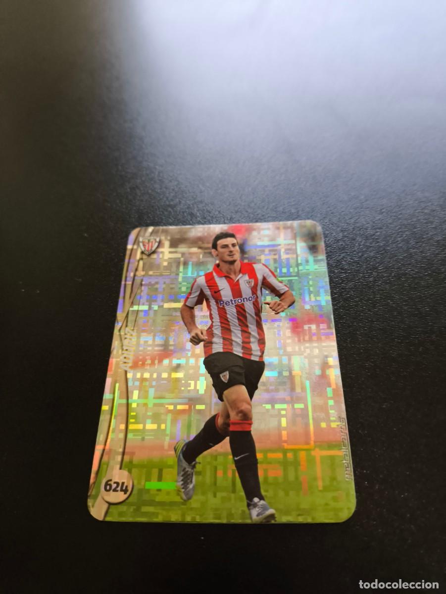 Cromos de F&uacute;tbol: 624 ADURIZ ATHLETIC DE BILBAO BRILLO TETRIS PLATA MUNDICROMO LIGA 2014 2015 14 15 NO PANINI ESTE