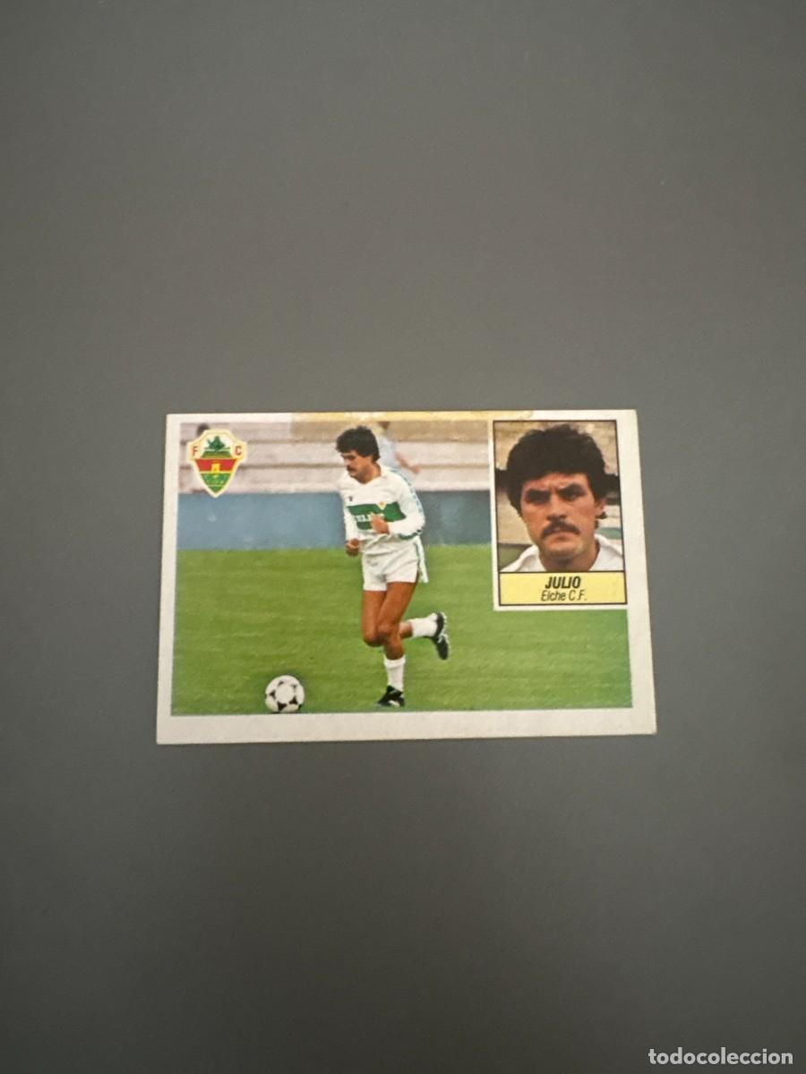 Cromos de F&uacute;tbol: JULIO FICHAJE 16 CROMO LIGA ESTE 84 85 1984 1985 DIFICIL SIN PEGAR