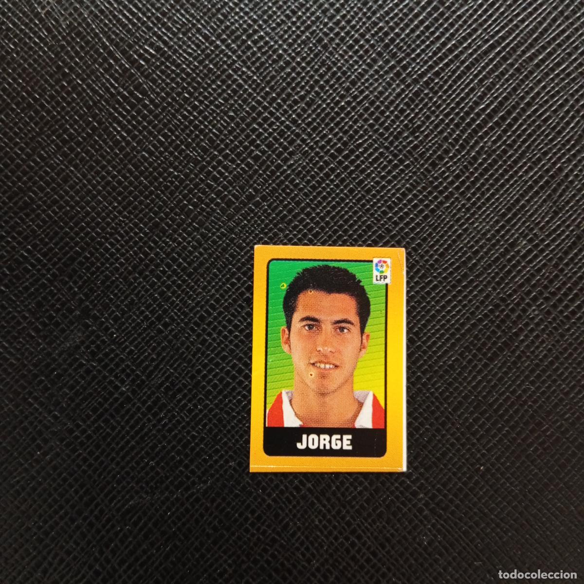 Cromos de F&uacute;tbol: 37 JORGE AT MADRID CHICLE LIGA CRACKS 2004 CROMO 04 - SIN PEGAR - A107 PG1