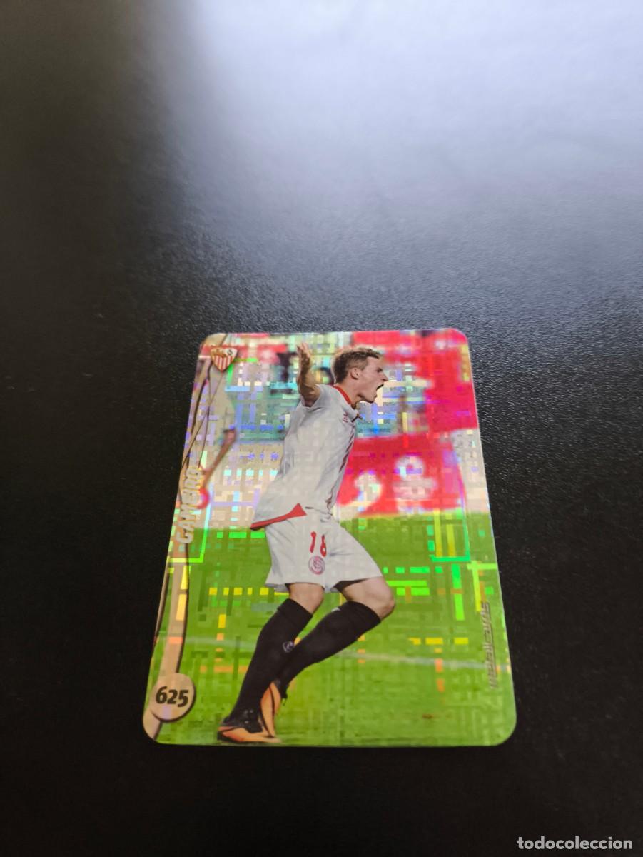 Cromos de F&uacute;tbol: 625 GAMEIRO SEVILLA BRILLO TETRIS PLATA MUNDICROMO LIGA 2014 2015 14 15 NO PANINI ESTE