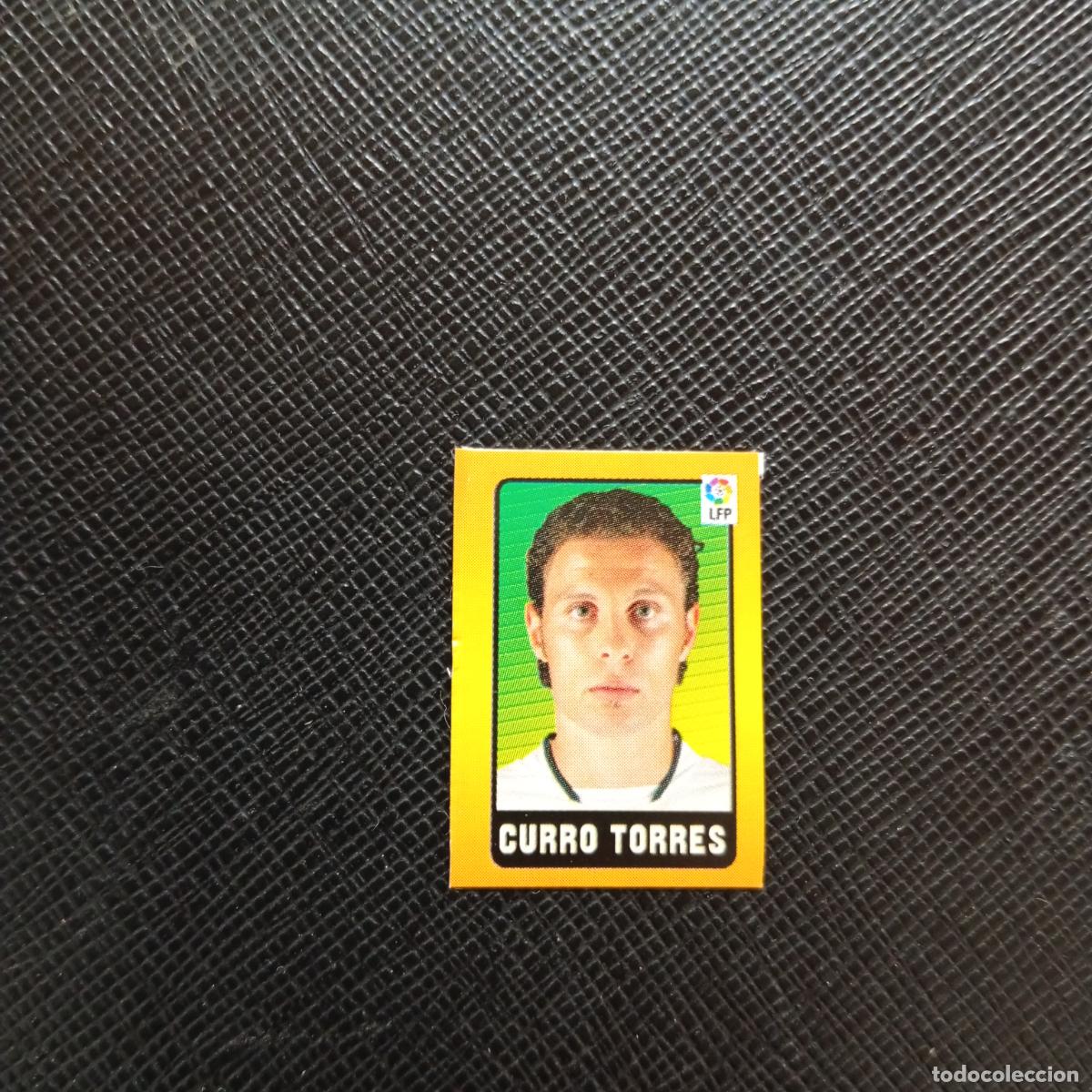 Football Stickers: 242 CURRO TORRES VALENCIA CHICLE LIGA CRACKS 2004 CROMO 04 - SIN PEGAR - A107 PG10