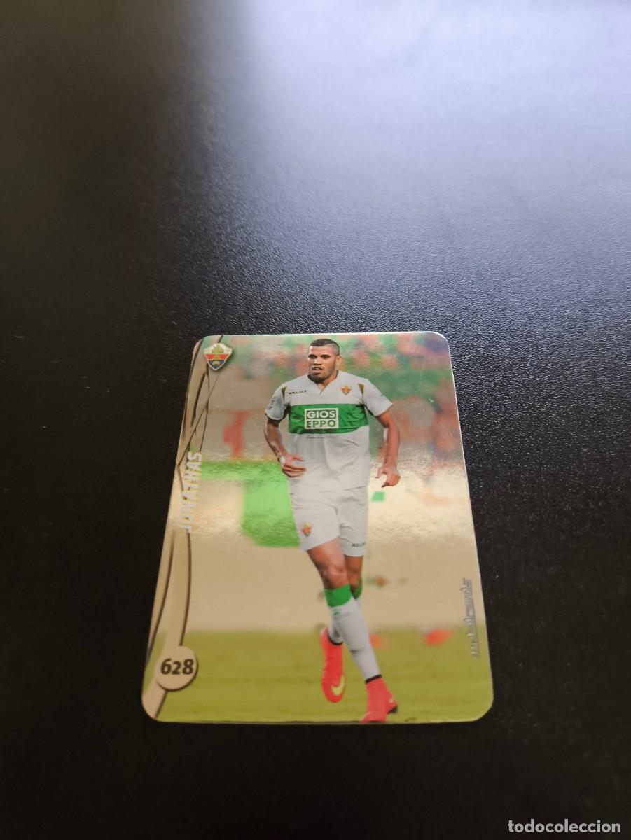 Cromos de Futebol: 628 JONATHAS ELCHE BRILLO LISO PLATA MUNDICROMO LIGA 2014 2015 14 15 NO PANINI ESTE