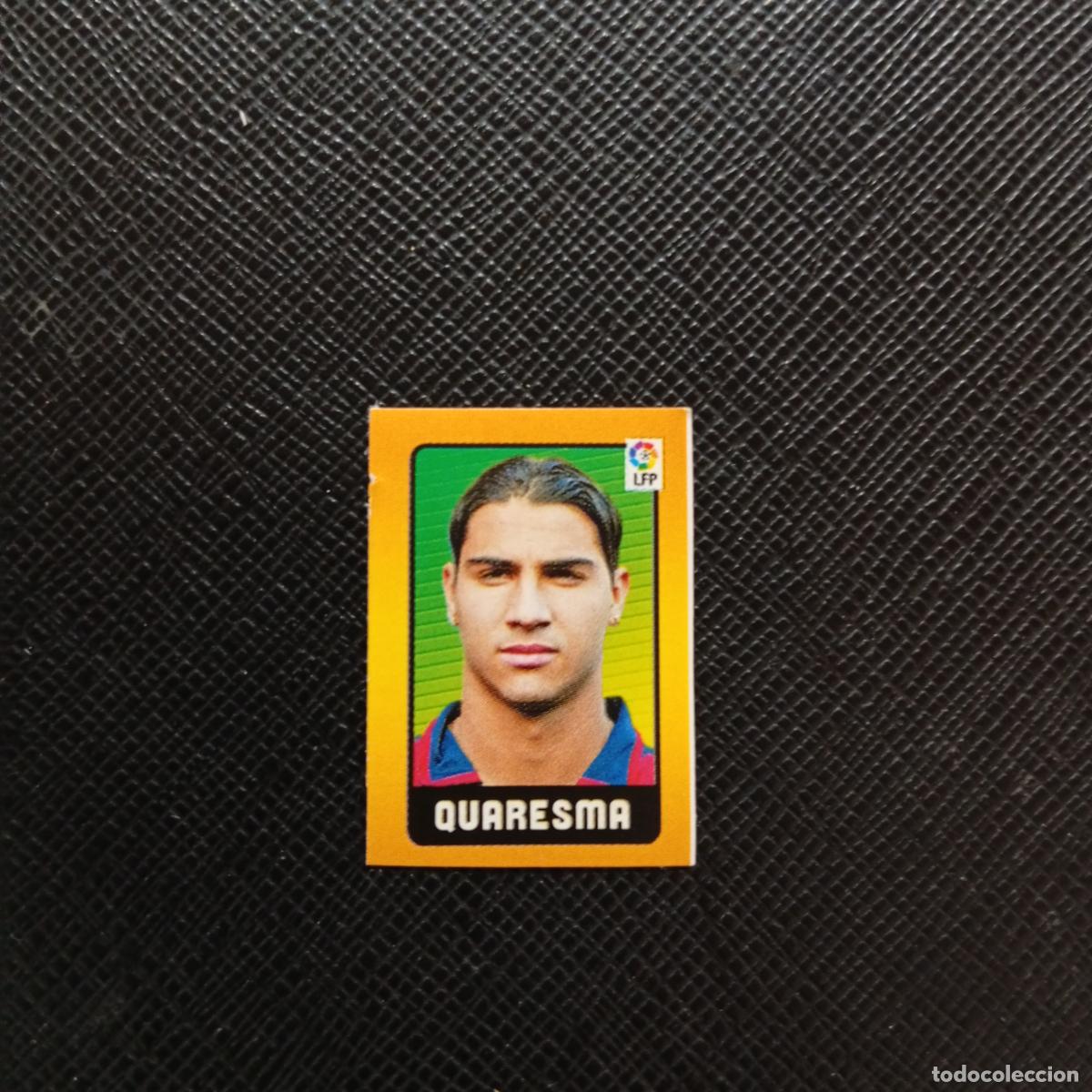 Cromos de Futebol: 55 QUARESMA BARCELONA CHICLE LIGA CRACKS 2004 CROMO 04 - SIN PEGAR - A107 PG19