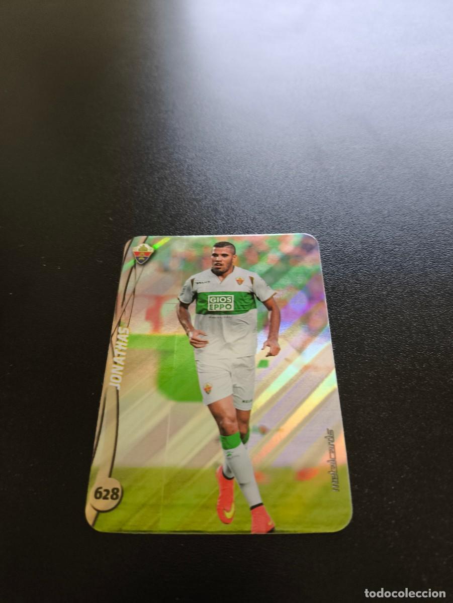 Cromos de F&uacute;tbol: 628 JONATHAS ELCHE BRILLO RAYAS PLATA MUNDICROMO LIGA 2014 2015 14 15 NO PANINI ESTE