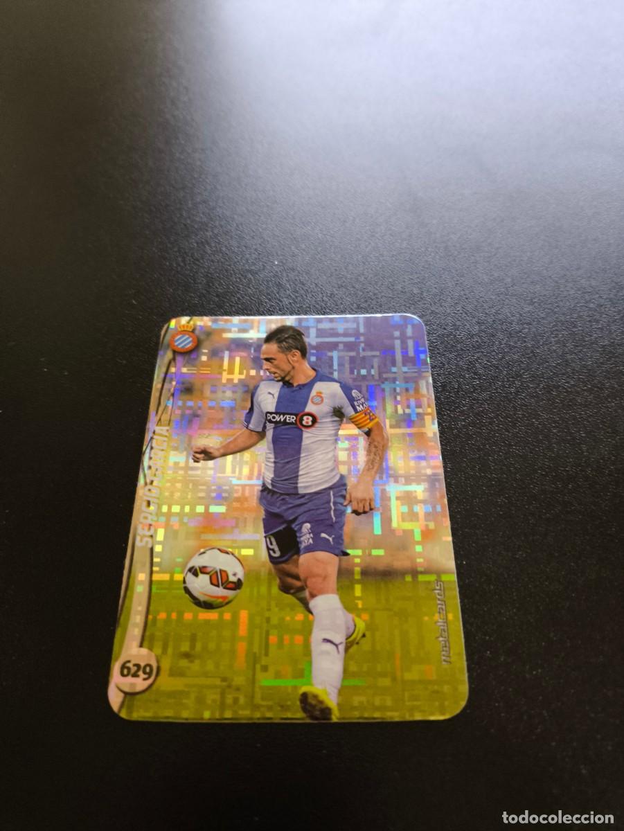 Cromos de Futebol: 629 SERGIO GARCIA ESPANYOL BRILLO TETRIS PLATA MUNDICROMO LIGA 2014 2015 14 15 NO PANINI ESTE