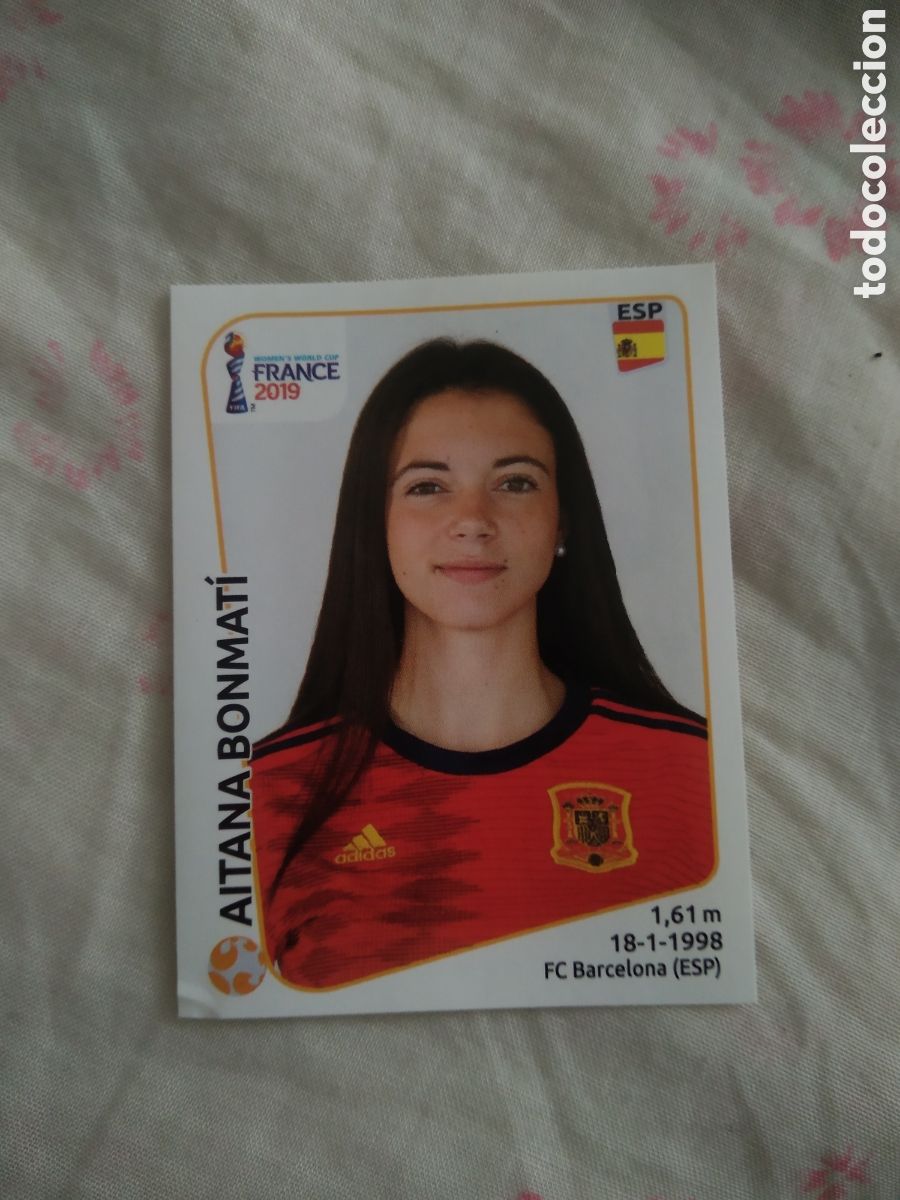 Cromos de Futebol: ROOKIE 154 AITANA BONMAT&Iacute; ESPA&Ntilde;A CROMO FUTBOL PANINI MUNDIAL FEMENINO WORLD CUP WOMEN'S 2019