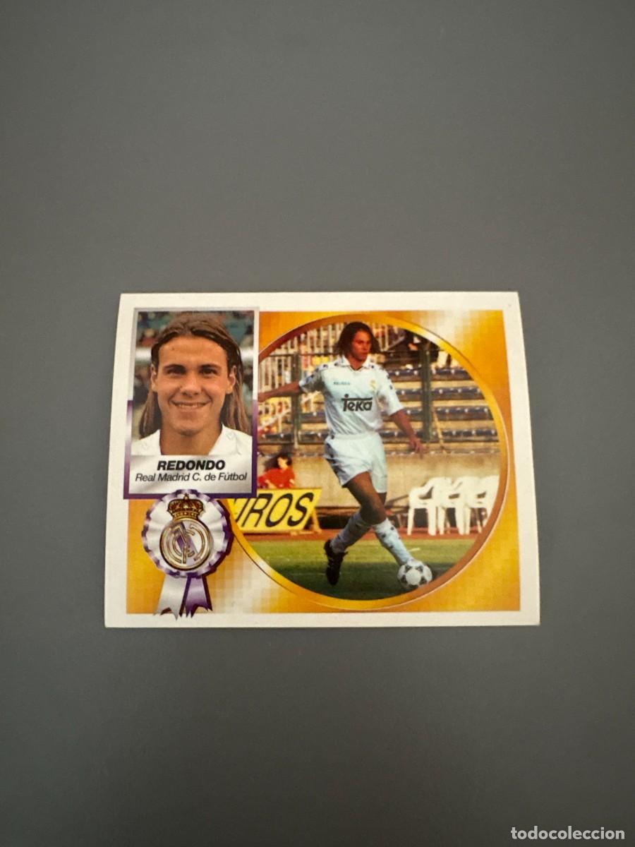 Cromos de F&uacute;tbol: FERNANDO REDONDO VERSION CROMO LIGA ESTE 94 95 1994 1995 DIFICIL SIN PEGAR REAL MADRID