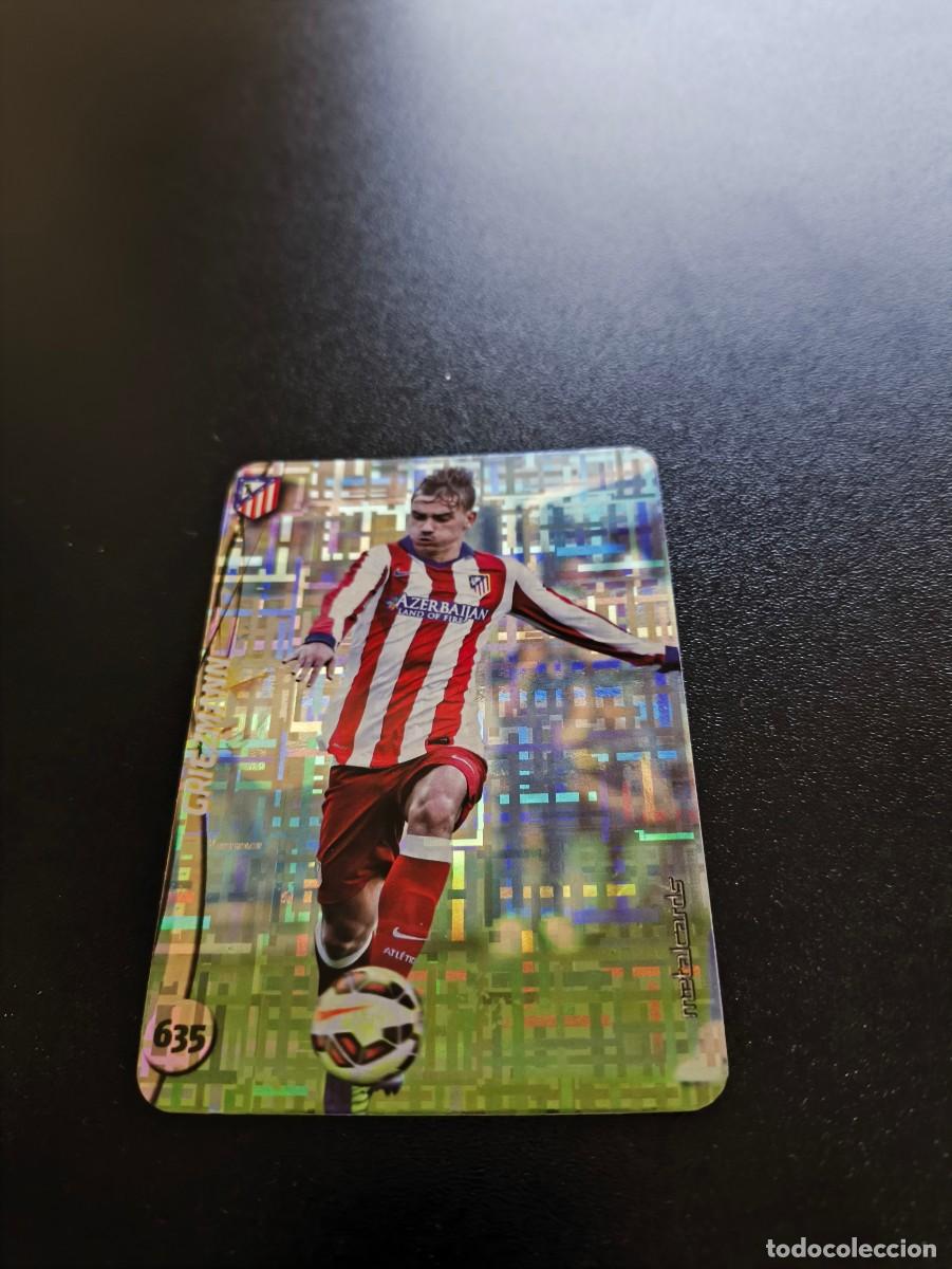 Cromos de Futebol: 635 GRIEZMANN ATLETICO DE MADRID BRILLO TETRIS PLATA MUNDICROMO LIGA 2014 2015 14 15 NO PANINI ESTE