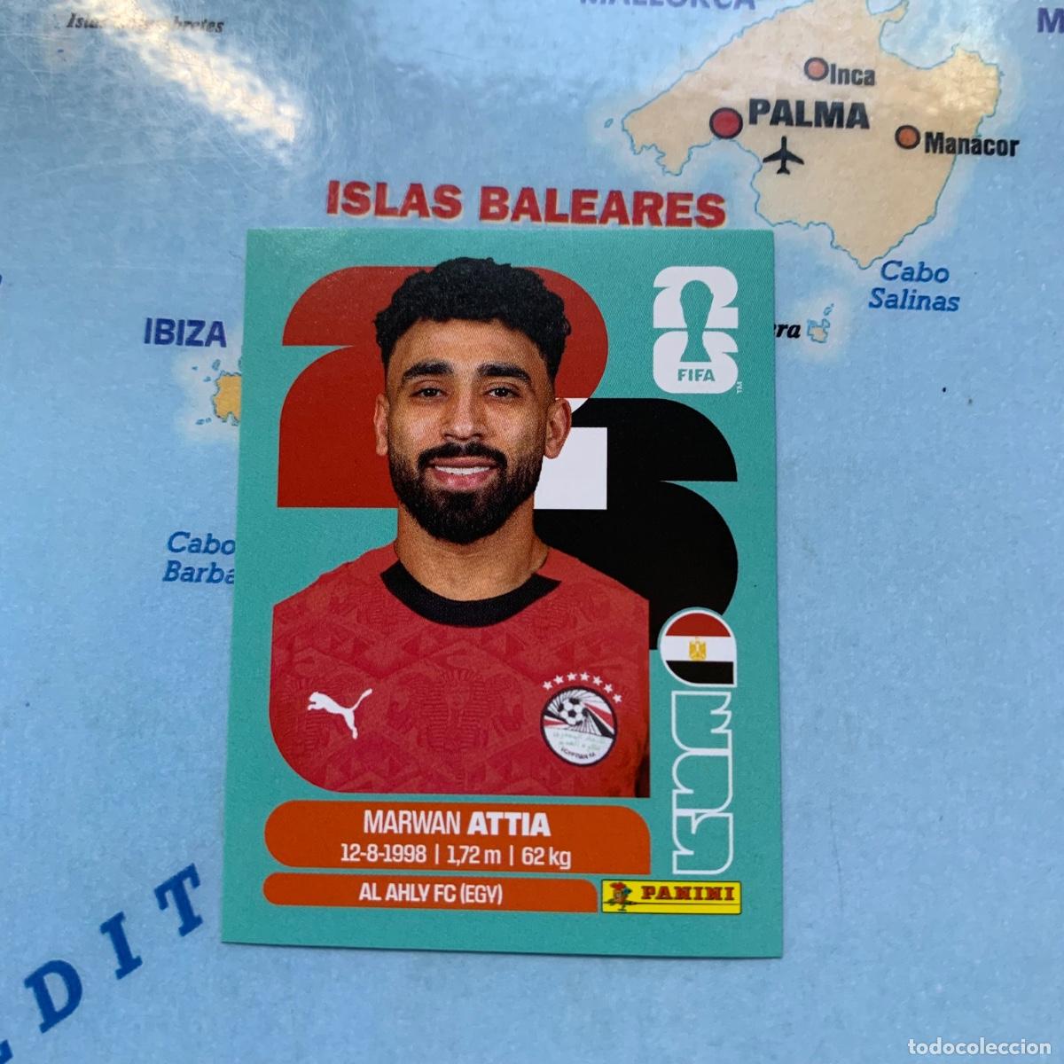 Cromos de Futebol: Egipto n&uacute;mero 10 cromo panini Mundial Fifa World Cup 2026