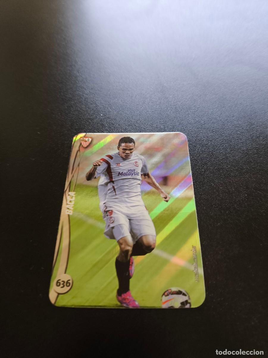 Cromos de Futebol: 636 BACCA SEVILLA BRILLO RAYAS PLATA MUNDICROMO LIGA 2014 2015 14 15 NO PANINI ESTE