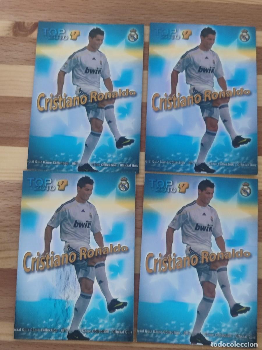 Cartes &agrave; collectionner de Football: Lote 4 Cartas Cristiano Ronaldo