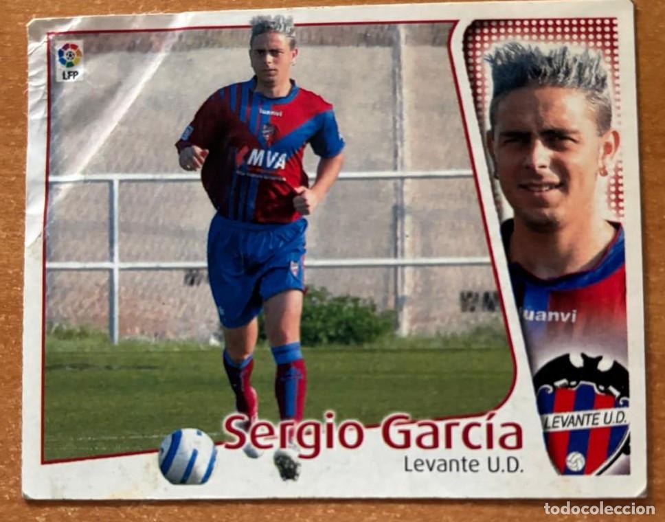 Cromos de F&uacute;tbol: EDICIONES ESTE 2004-2005 04 05 SERGIO GARCIA (LEVANTE) VENTANILLA LEER