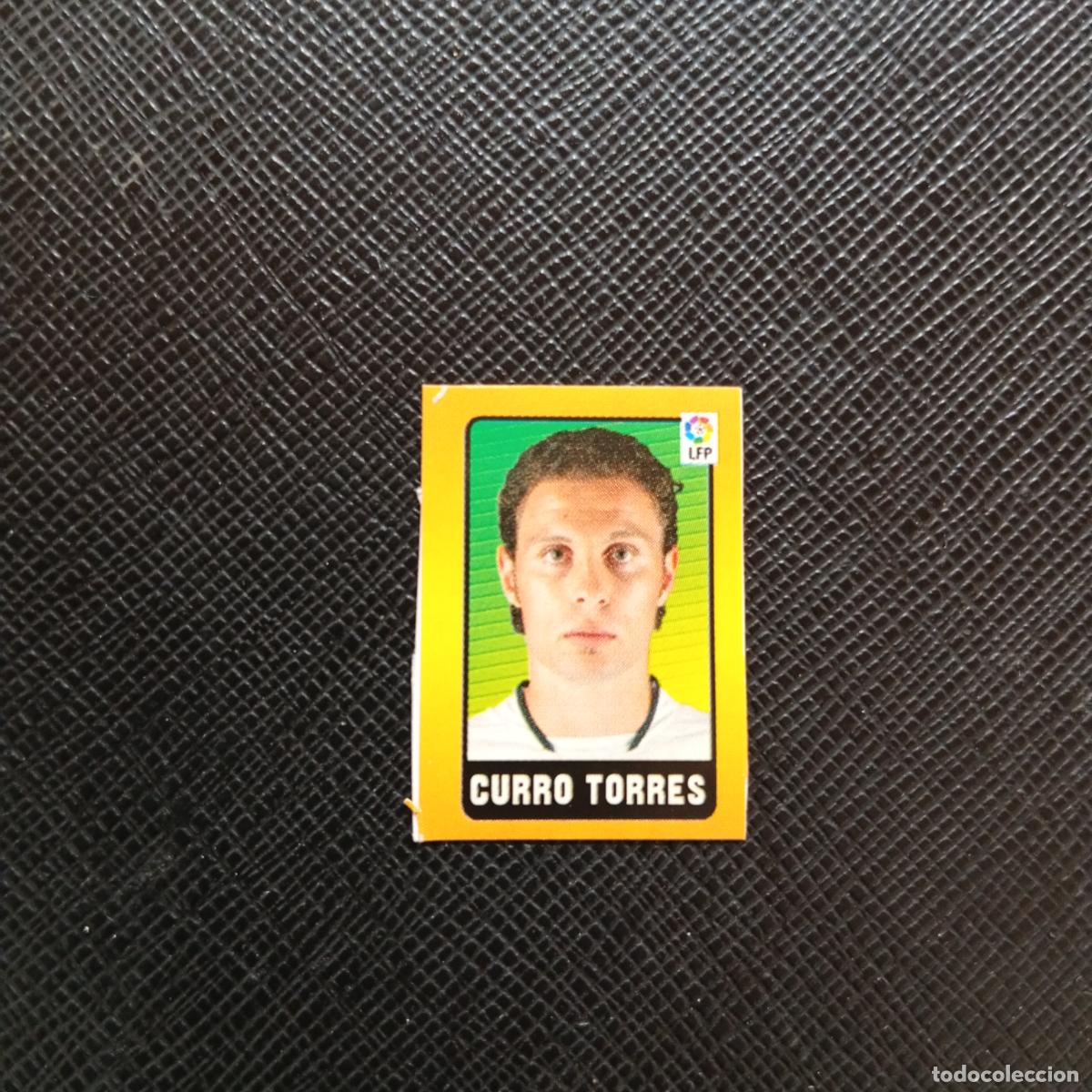 Cromos de F&uacute;tbol: 242 CURRO TORRES VALENCIA CHICLE LIGA CRACKS 2004 CROMO 04 - SIN PEGAR - A107 PG55