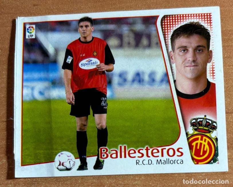 Fu&szlig;ball-Sticker: EDICIONES ESTE 2004-2005 04 05 BALLESTEROS (MALLORCA) COLOCA VENTANILLA LEER