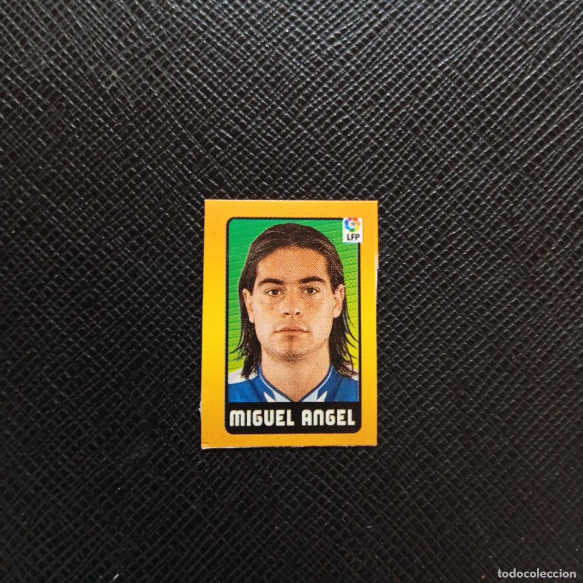 Cartes &agrave; collectionner de Football: 141 MIGUEL ANGEL MALAGA CHICLE LIGA CRACKS 2004 CROMO 04 - SIN PEGAR - A107 PG136